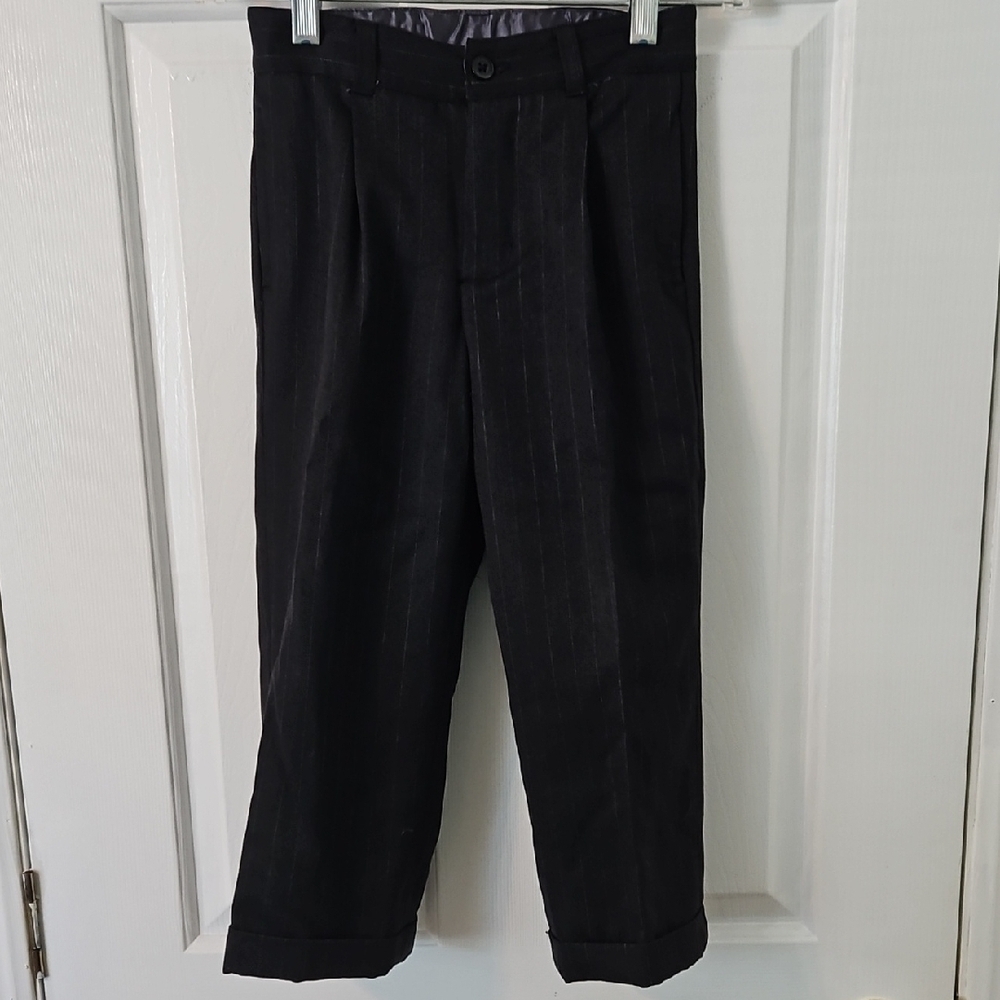 Gymboree Black Pinstripe  Trousers. Size 4